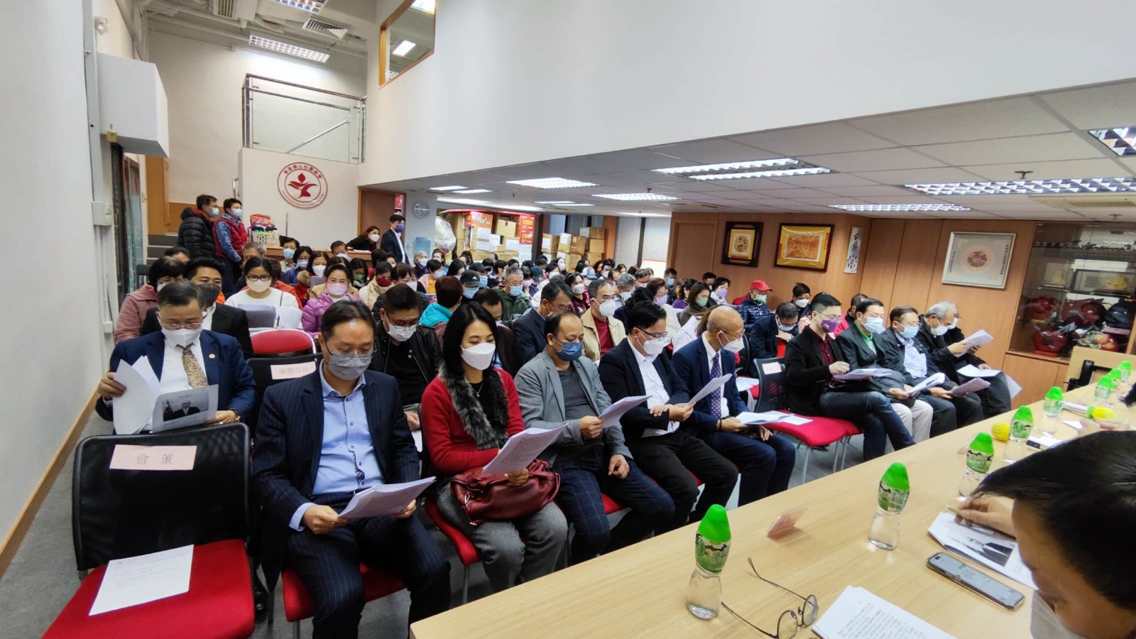 佛山社團總會團拜氣氛熱烈