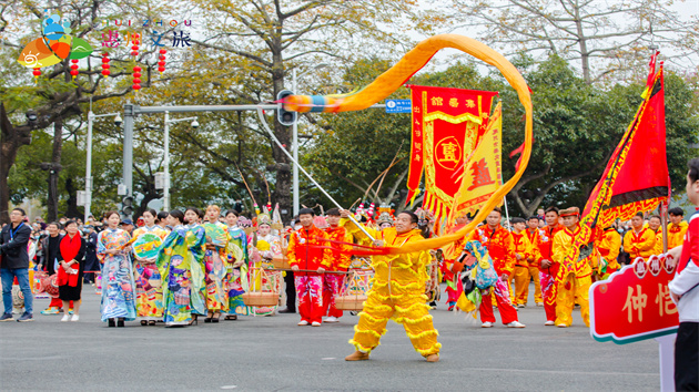 有片｜惠州舉辦「多彩非遺鬧元宵」大巡遊