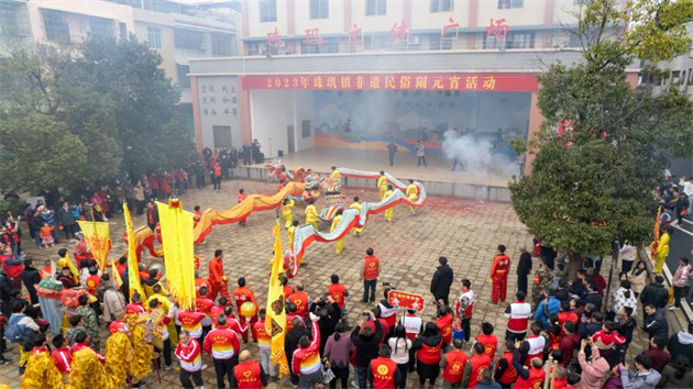 廣東南雄非遺巡遊鬧元宵 傳統民俗慶佳節