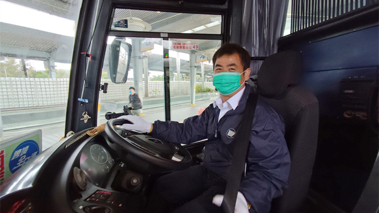 皇崗直通巴士司機：希望越來越多人搭車 收入也可復常