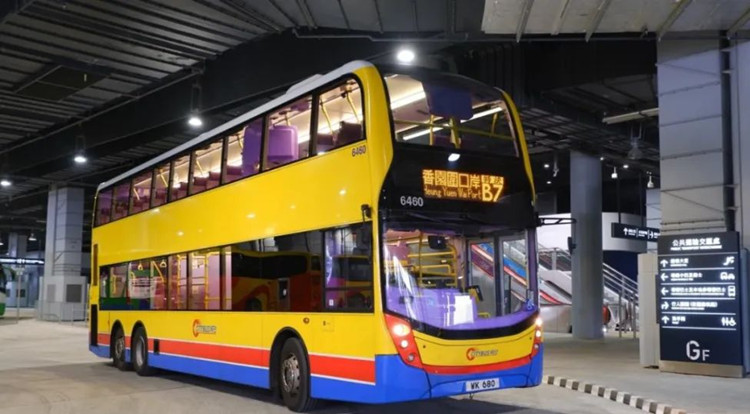 城巴指香園圍路線首日運作順暢 乘客較預期多