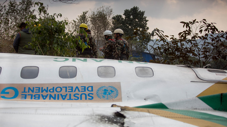 調查：尼泊爾失事客機螺旋槳順槳致發動機失去推力