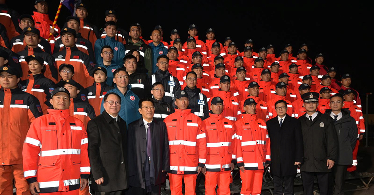 香港特區救援隊即將返港 李家超等將出席迎接儀式