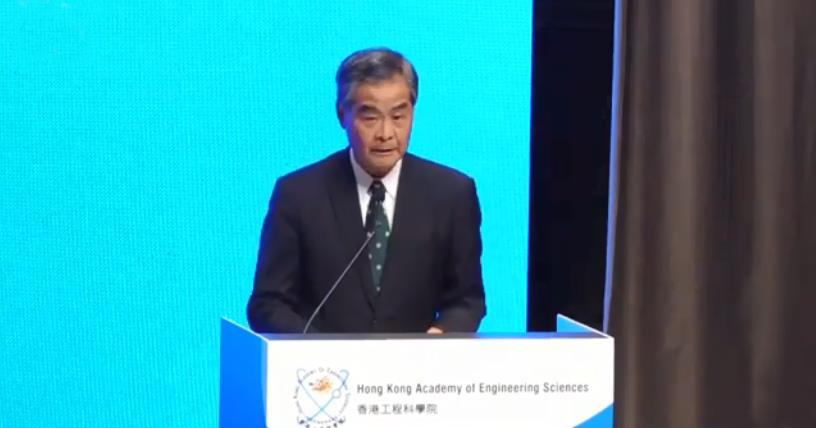 梁振英：本港要積極投入大灣區發展 集中力量辦大事