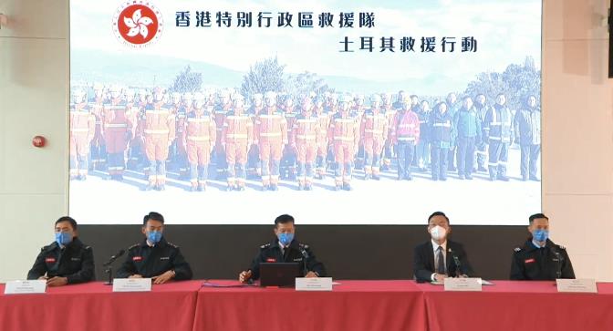 本港救援隊分享救災經歷 搜索約40建築物救出4名幸存者