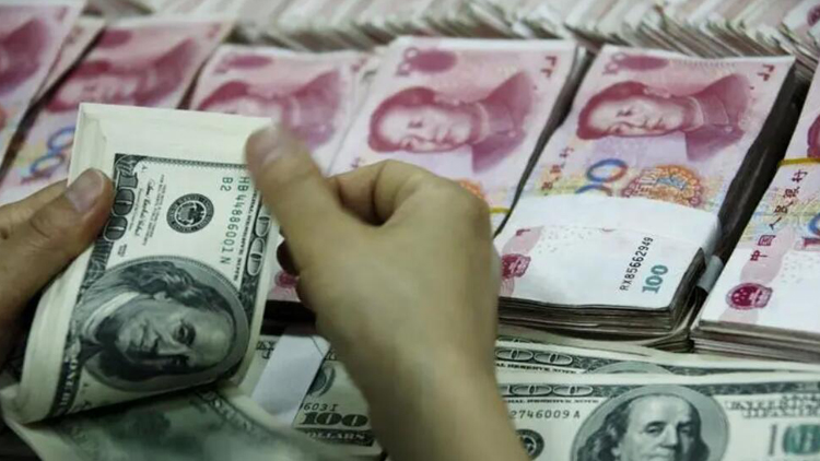 上調86點！人民幣對美元中間價報6.8557