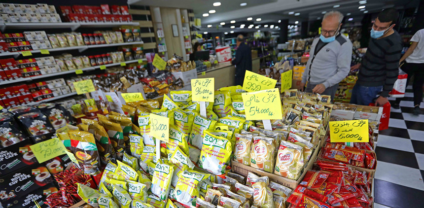 黎鎊對美元黑市匯率跌破83000 創歷史新低