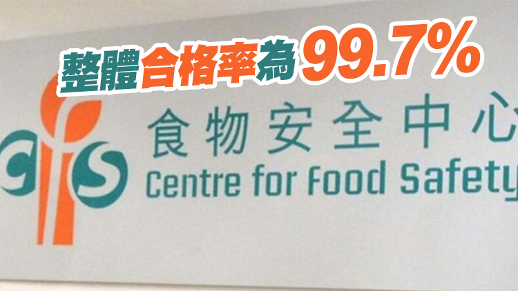 食安中心：1月份8個食物樣本不合格 中心已進行跟進