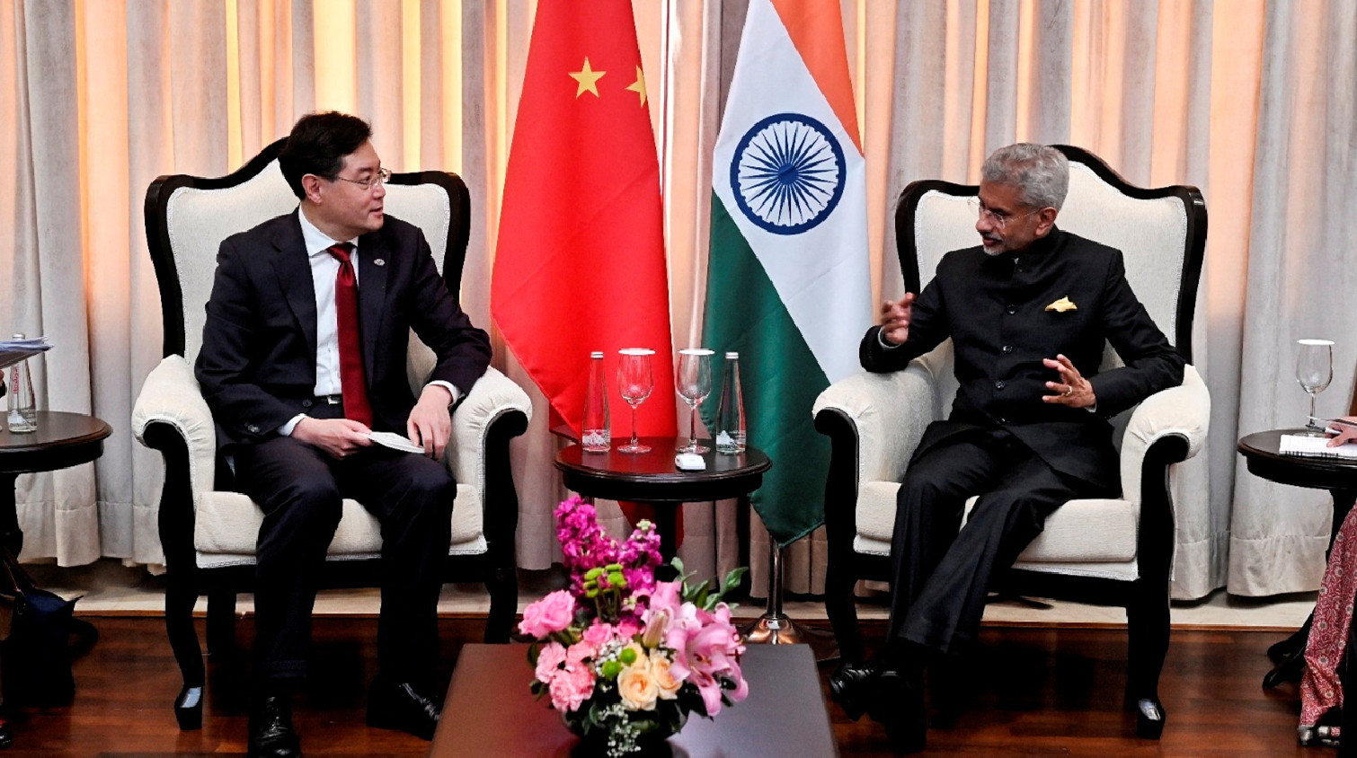 秦剛會見印度外長蘇傑生：中印共同利益遠大於分歧