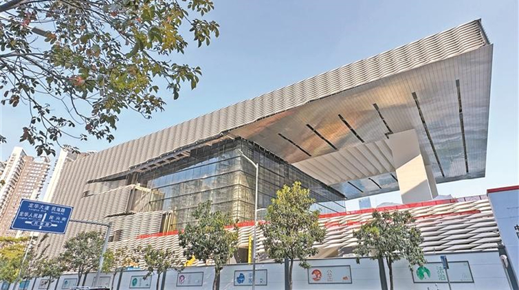 深圖北館年內建成 設計藏書量800萬冊閱覽座位逾2000個