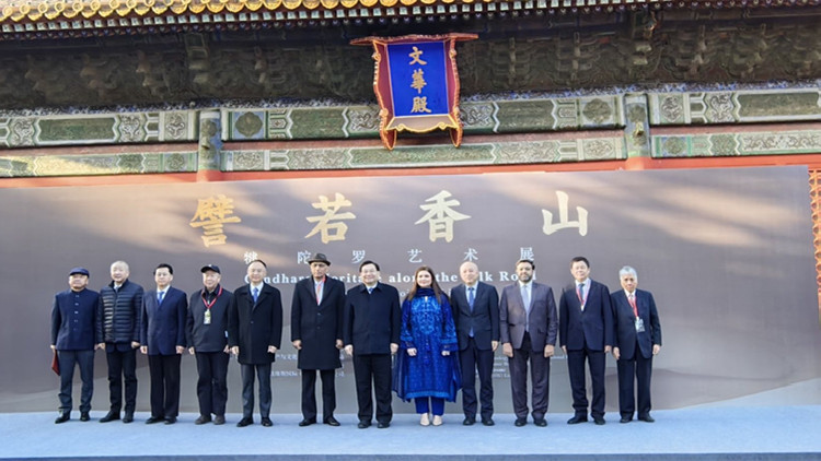 中巴「譬若香山：犍陀羅藝術展」在故宮博物院開幕 楊勛：為兩國人文交流、旅遊合作和文化對話注入新動力