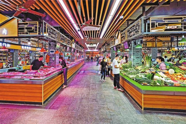 深圳推進農貿市場升級改造 越來越多老舊市場有了「文明範」