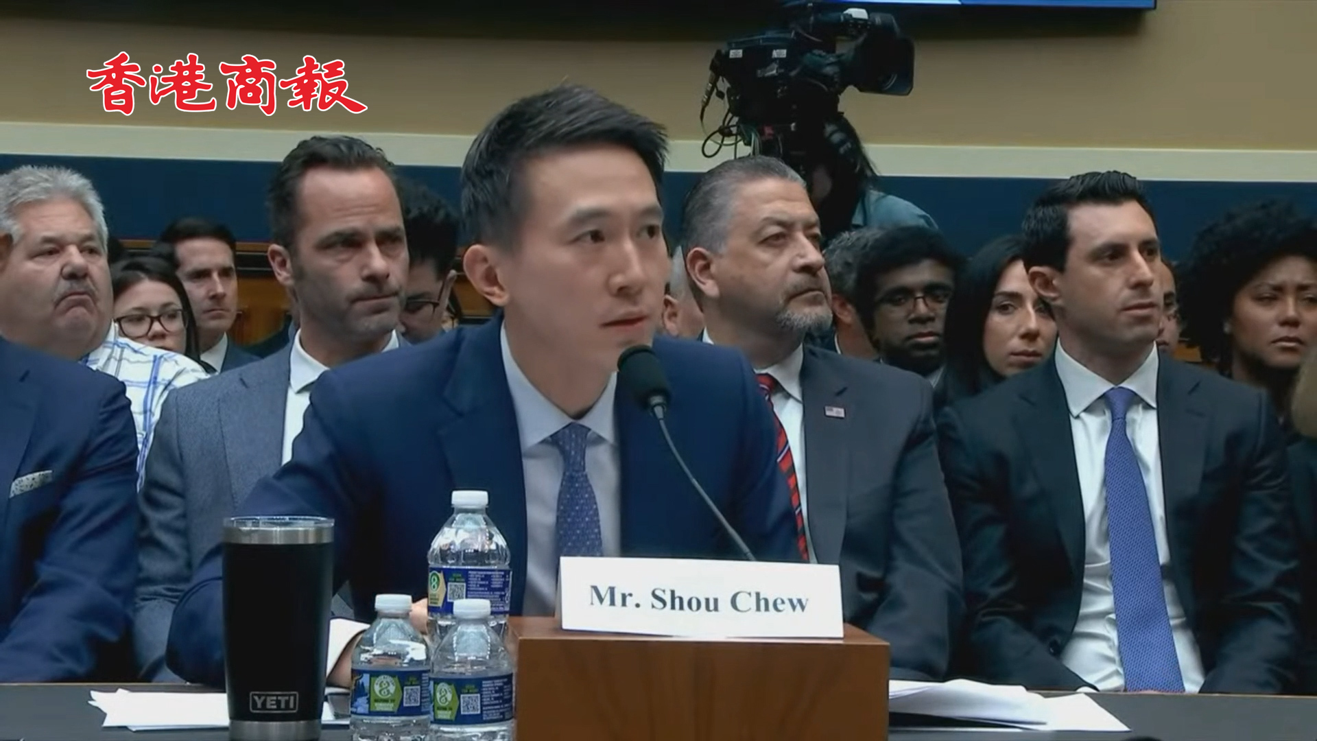 有片丨「TikTok會接入家用WiFi嗎？」 周受資被美議員問懵了