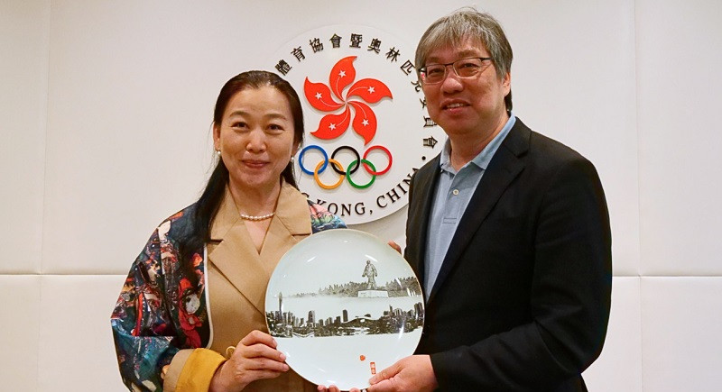 港協暨奧委會晤深圳市福田區文化廣電旅遊體育局代表團