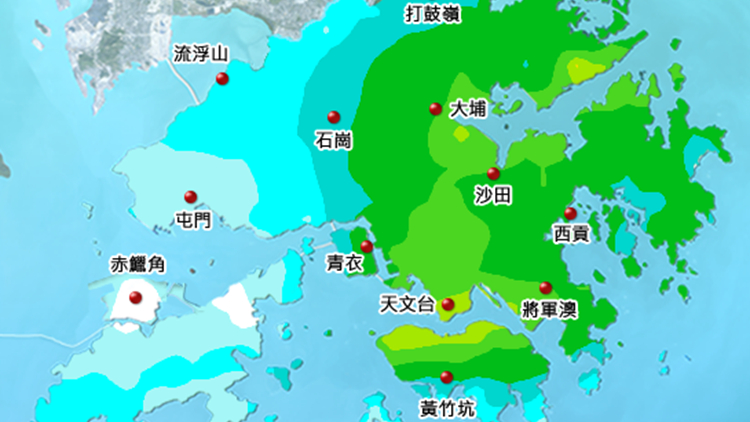 【追蹤報道】天文台發出黃色暴雨警告信號 市民應遠離河道