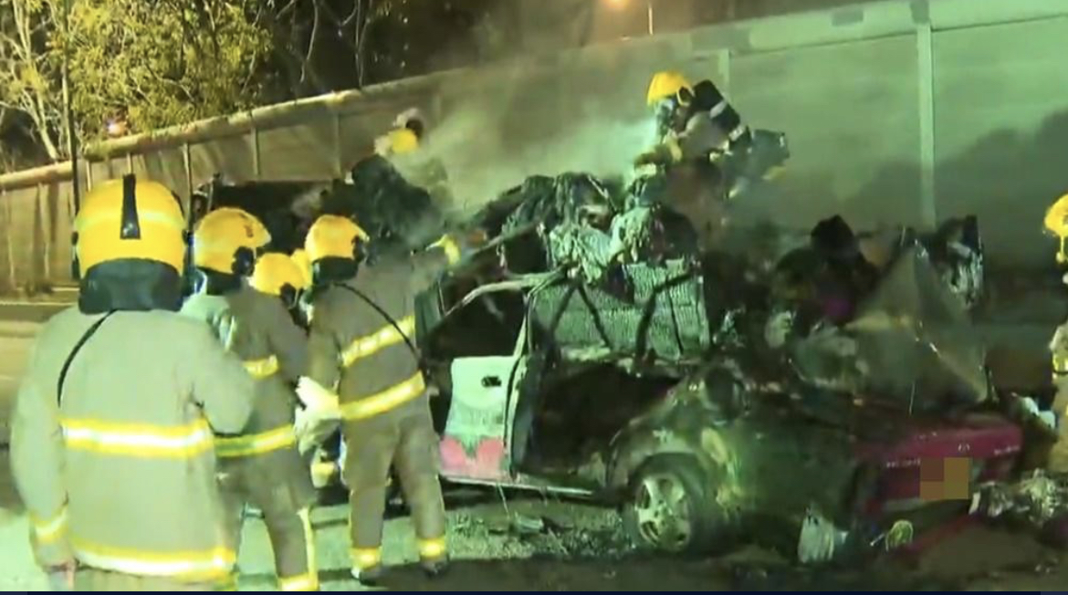 北大嶼山公路交通意外釀1死1傷