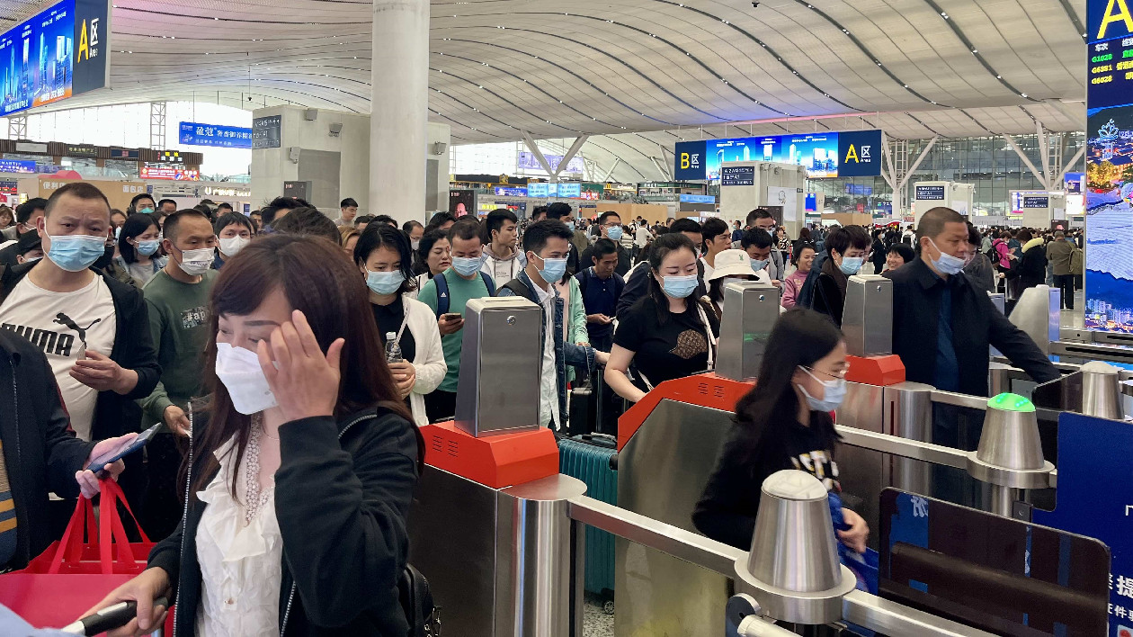 清明假期廣鐵加開動車組列車197列