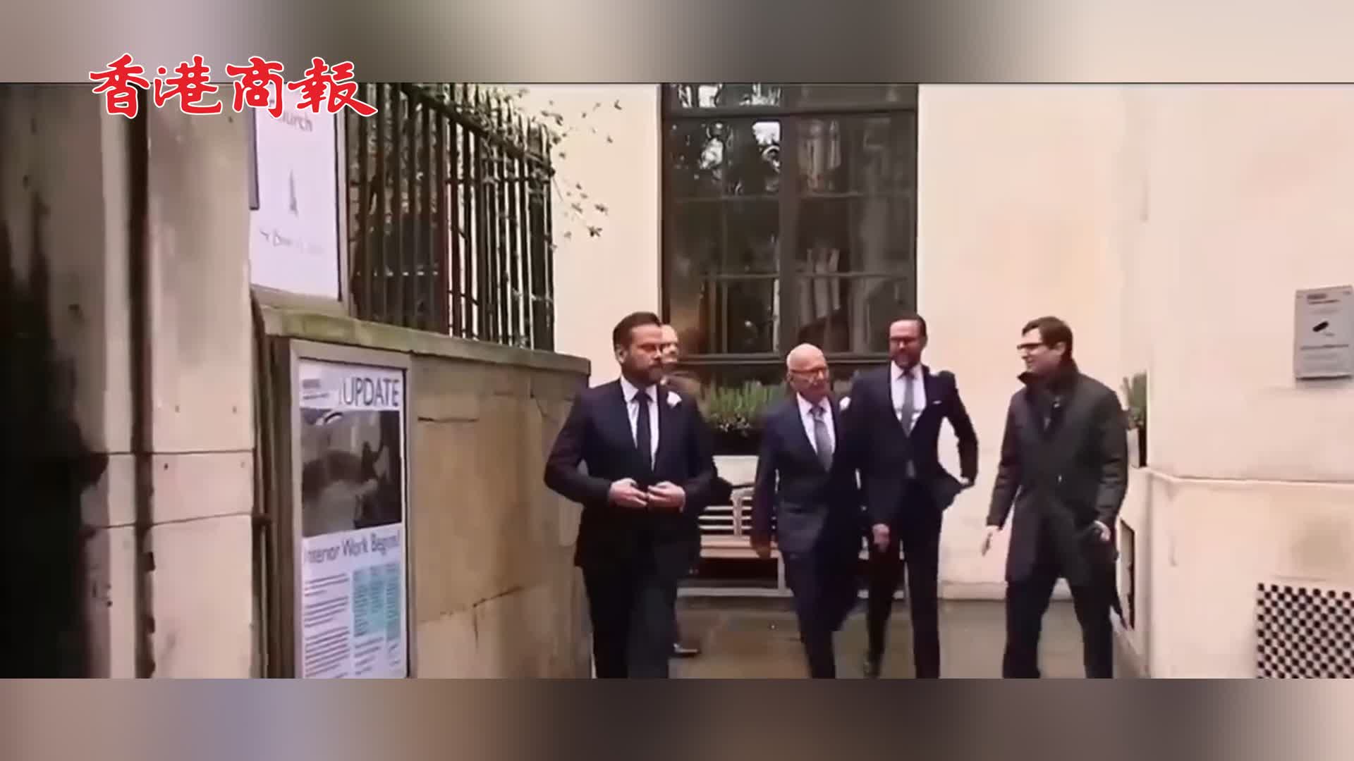 有片｜「旋風式戀情」結束？92歲默多克與未婚妻取消婚約