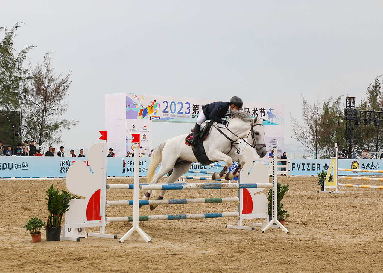 踏浪逐夢深汕灣  2023年第三屆廣東省馬術節別樣精彩