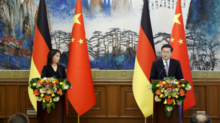 秦剛：中德應展現冷靜和理智