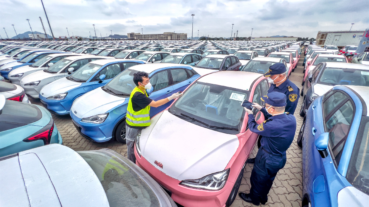 廣州海關一季度關區企業出口新能源汽車超1.1萬輛 同比增長316.1%