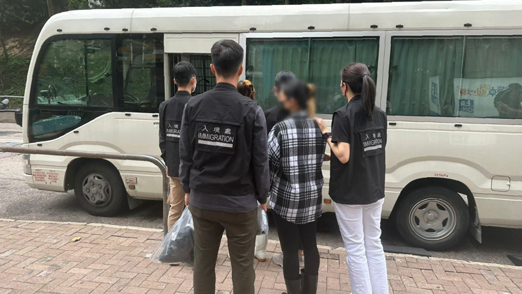 入境處全港各區打擊非法勞工 拘捕27人