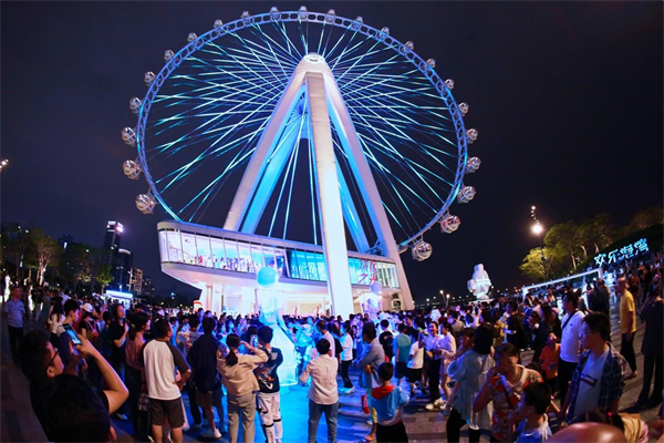 五一假期深圳歡樂港灣累計接待客流數排全市第一