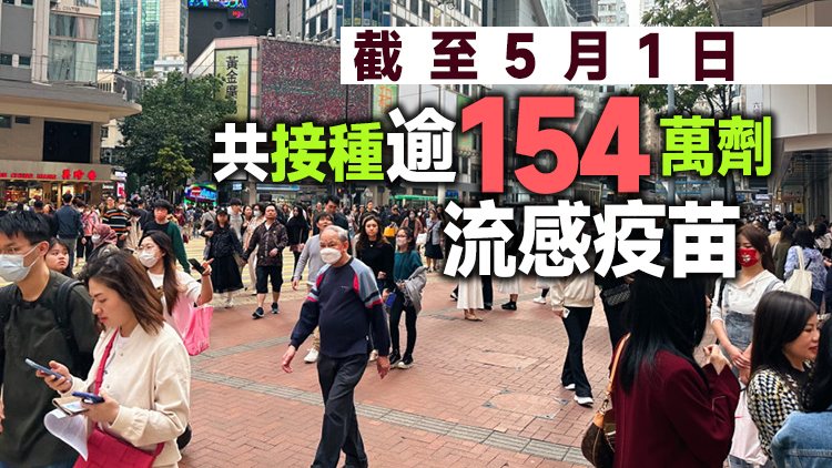 衛生署：本地季節性流感整體持續活躍 籲市民盡早接種疫苗