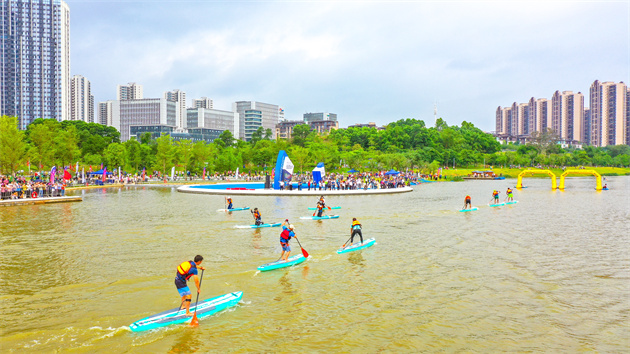 2023「綠水青山」中國休閒運動挑戰賽暨嘉年華活動在廣州黃埔開幕