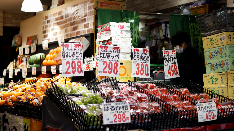 日本4月核心CPI漲3.4% 連續20個月同比上升