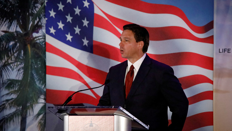 美國佛羅里達州長參加競選下屆總統