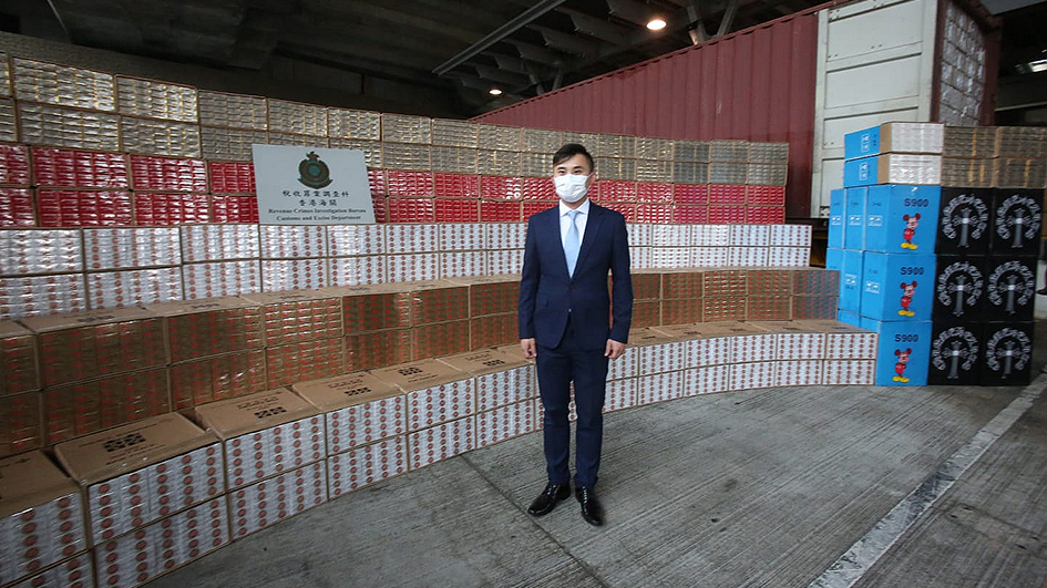 海關破大型海路走私香煙案 檢8000萬元私煙拘捕4人