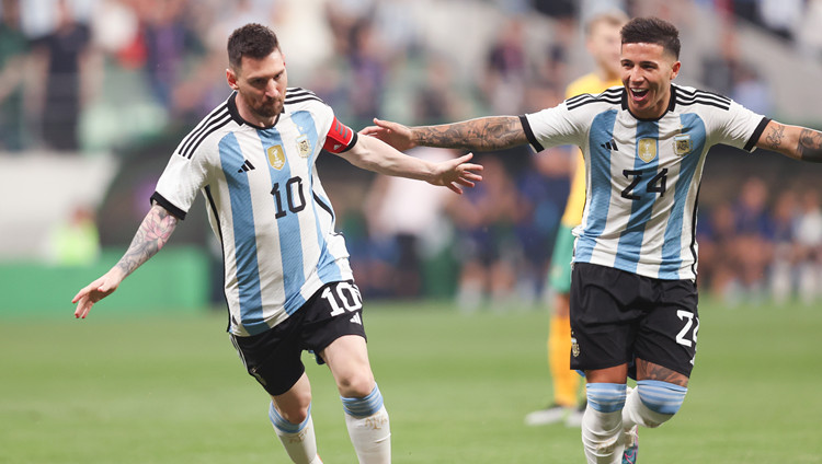 美斯81秒取得最快入球 阿根廷2:0輕取澳洲