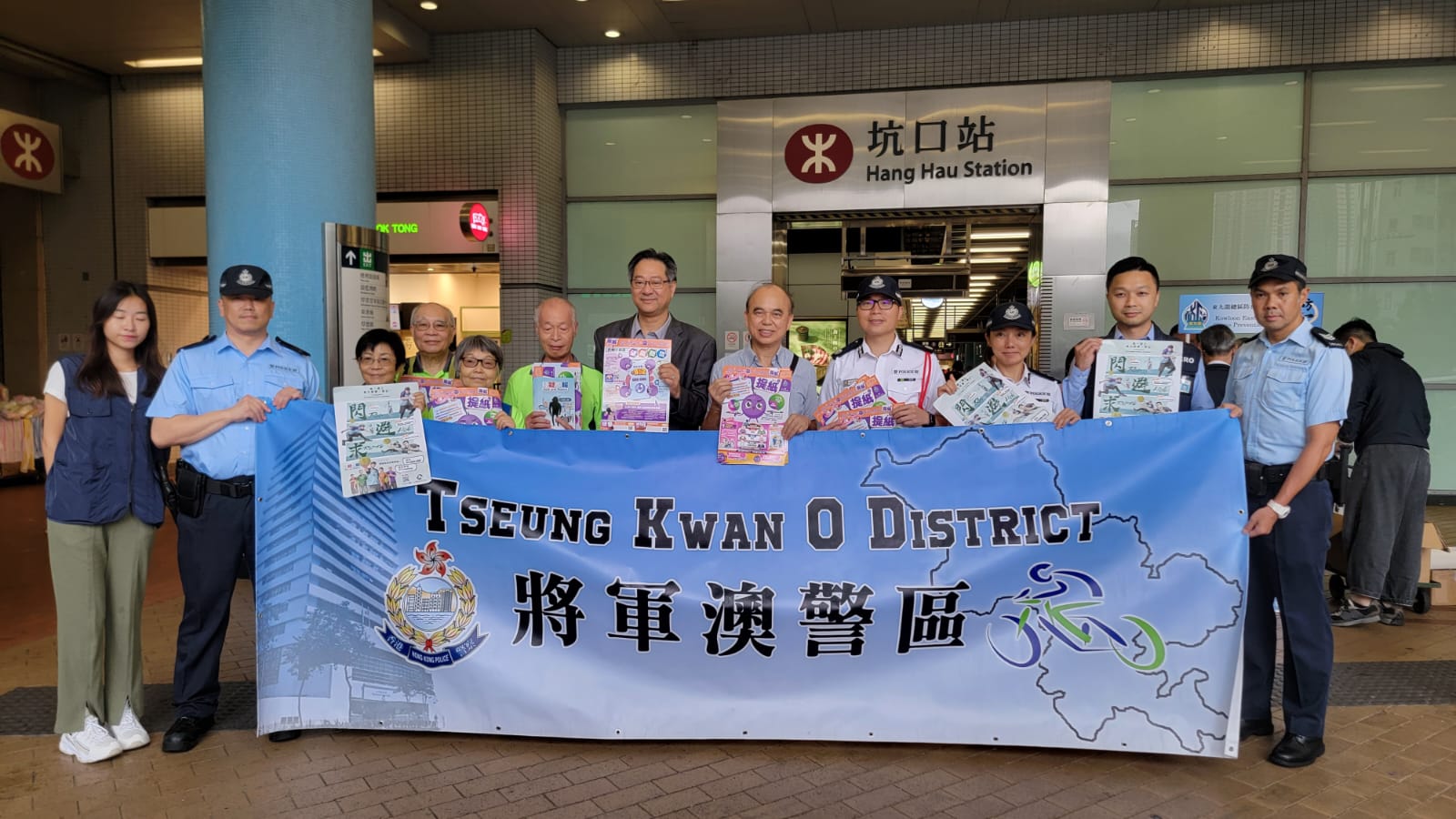 東九龍警區高姿態巡邏 提高市民反恐意識