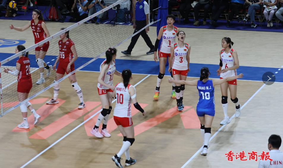 圖集丨攔防失色0:3輸「波」 中國女排退居次席