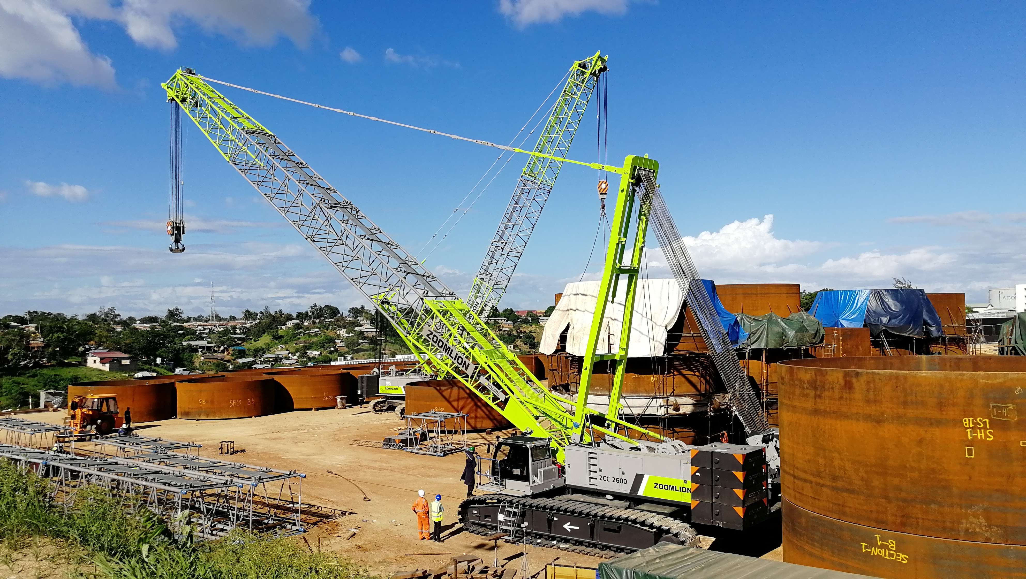 「湘」約非洲 | 中聯重科：「小綠奇蹟軍團」打造非洲第一高樓