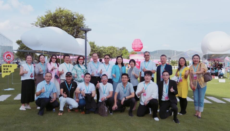 港深地名故事 | 全港各區工商聯率隊赴深圳光明參加深港荔枝節