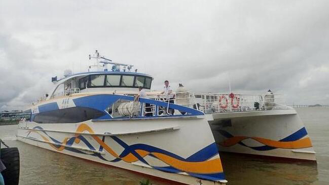 澳門氹仔往返珠海桂山島海上客運航線開通