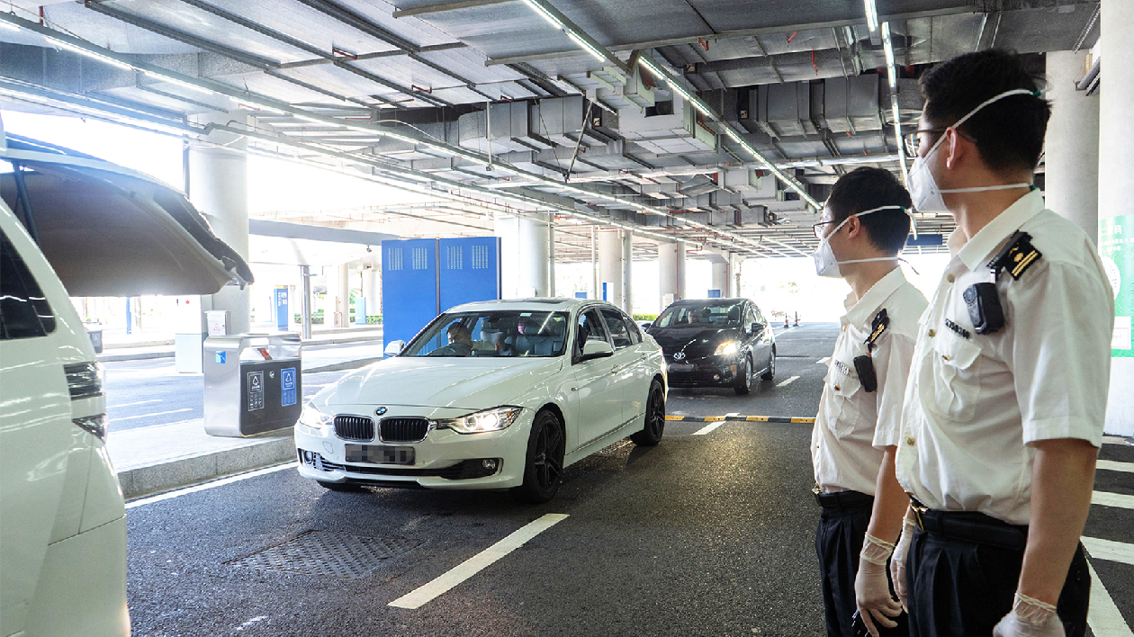 港澳單牌車經港珠澳大橋北上通關量破50萬輛次