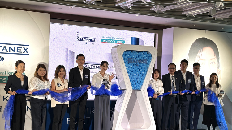 韓國護膚品牌Glutanex協手屈臣氏登陸香港 品牌大使宋智孝赴港分享護膚心得