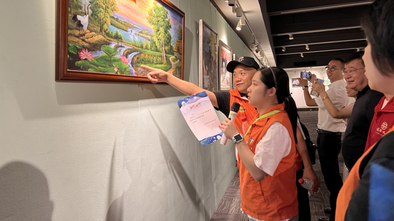 深圳舉辦「以愛化畫」心智障青年繪畫作品展