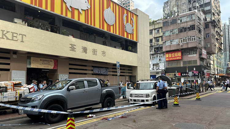 貨車司機荃灣街市遭3名南亞裔刀手斬傷 送院治理