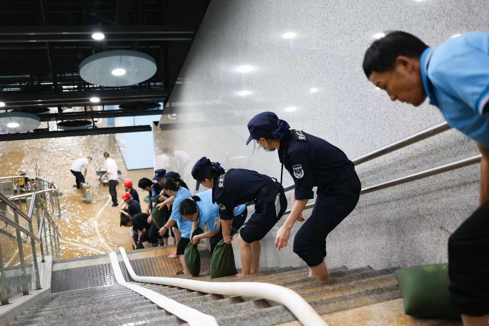 持續強降雨 深圳地鐵全力保障運營服務和市民安全