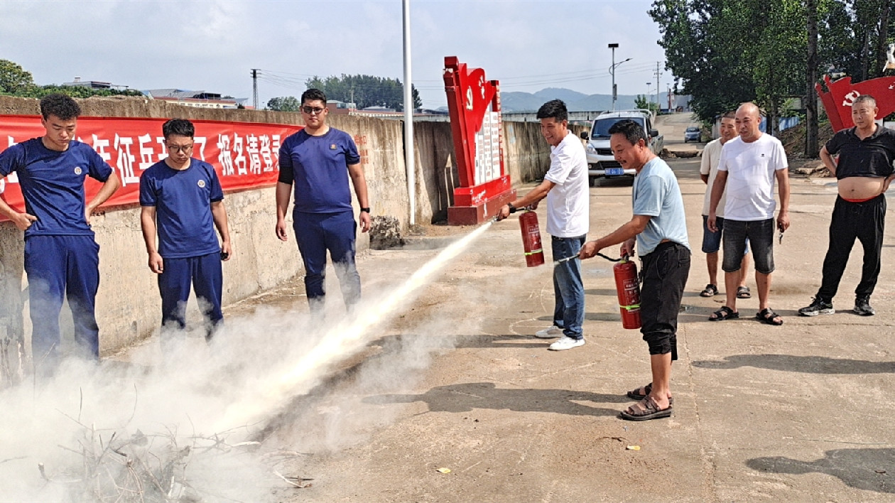 河南南召皇后鄉：微型消防站築起消防安全第一道「防火牆」