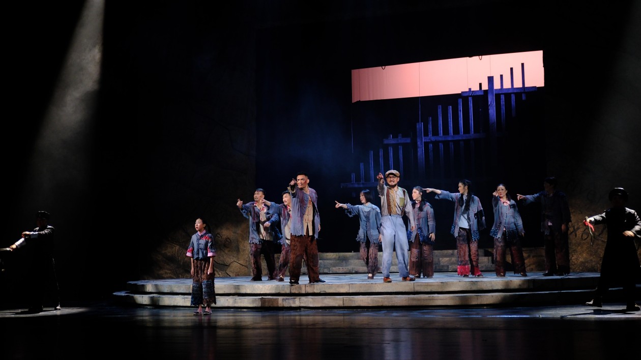 新版紅色兒童劇《大豆謠》亮相北京