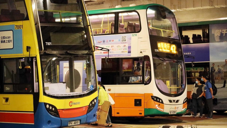 城巴今起恢復全部通宵巴士 包括N線及NA線服務