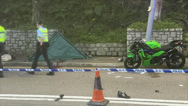 青衣凌晨發生交通意外 23歲電單車男司機死亡