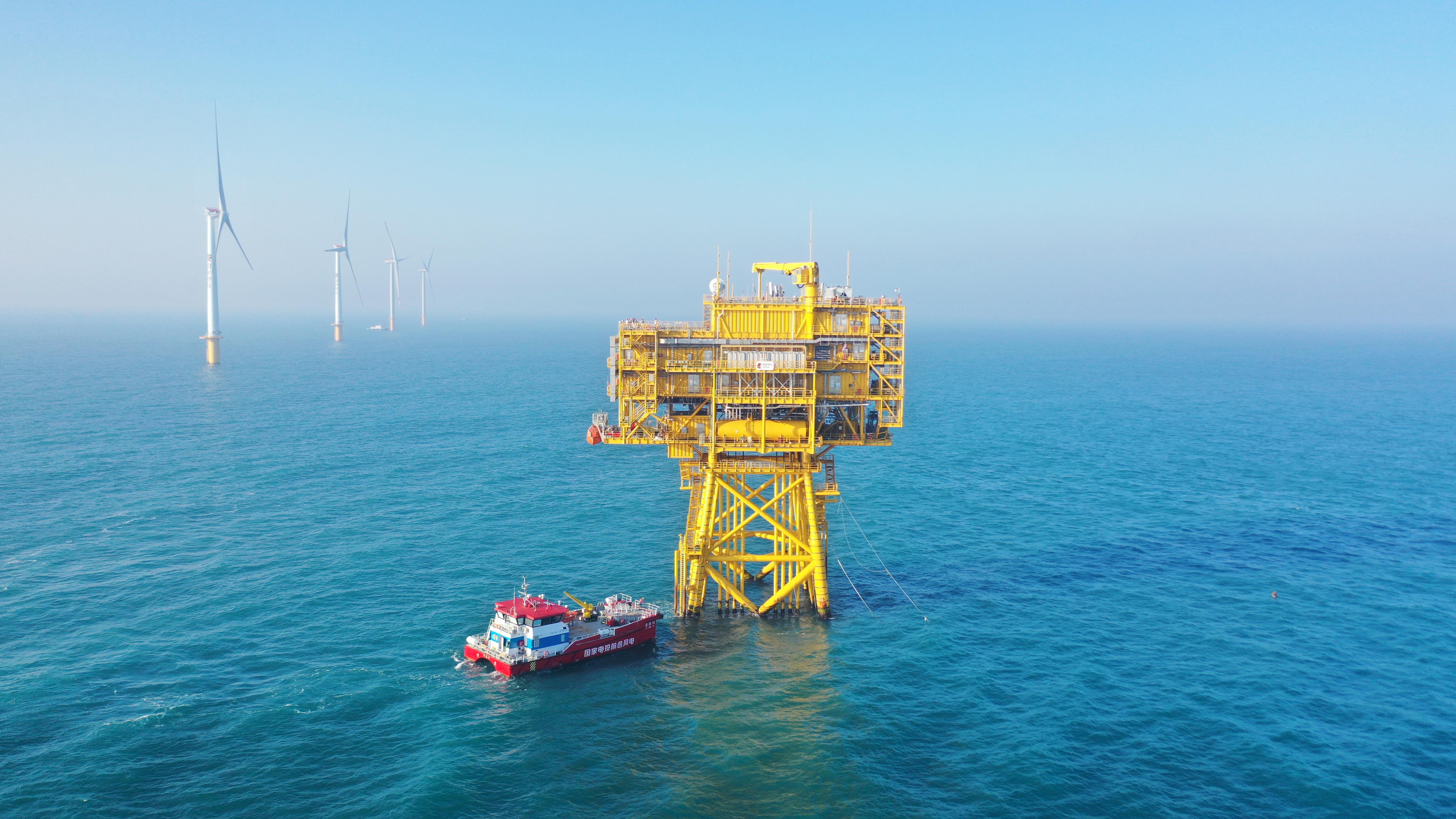 廣東首個實現5G深覆蓋的海上風電場在揭陽建成