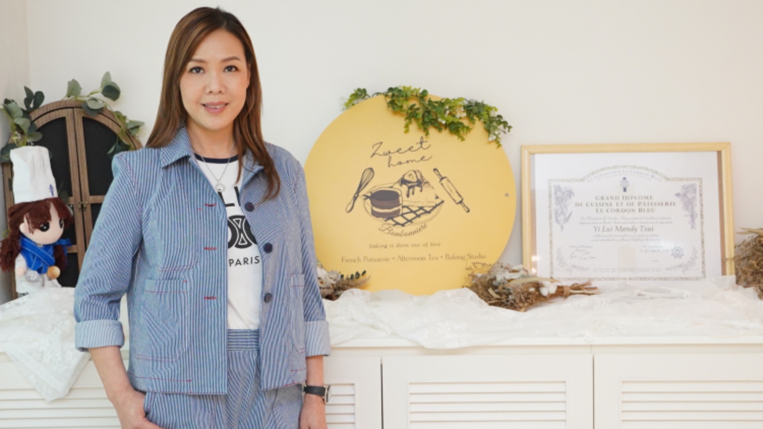 一匙糖烘焙料理創辦人徐伊蕾 苦學法國藍帶 勇敢追逐「甜品夢」