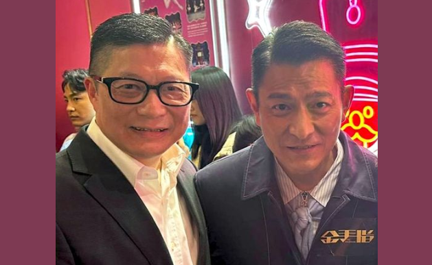 化身粉絲與劉德華合照 鄧炳強：心願達成